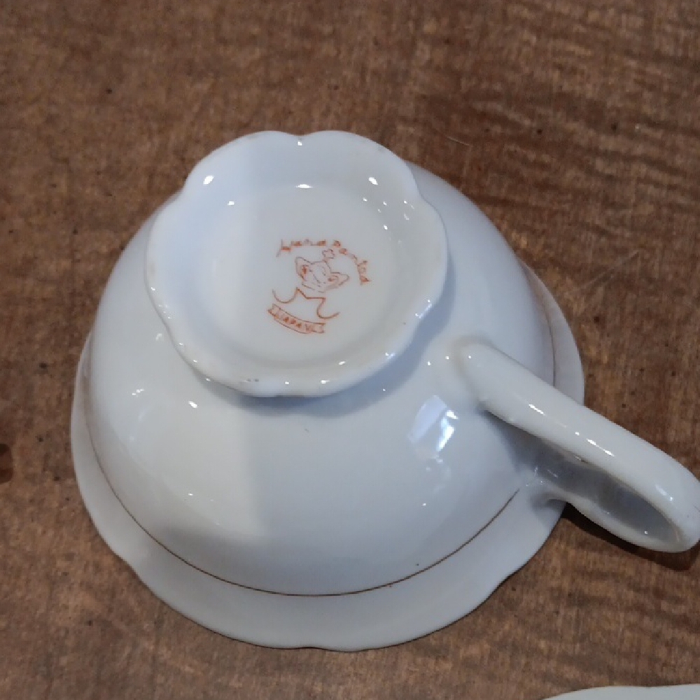 Charming Floral and Scenic Teacup Set - Picture 4 of 10